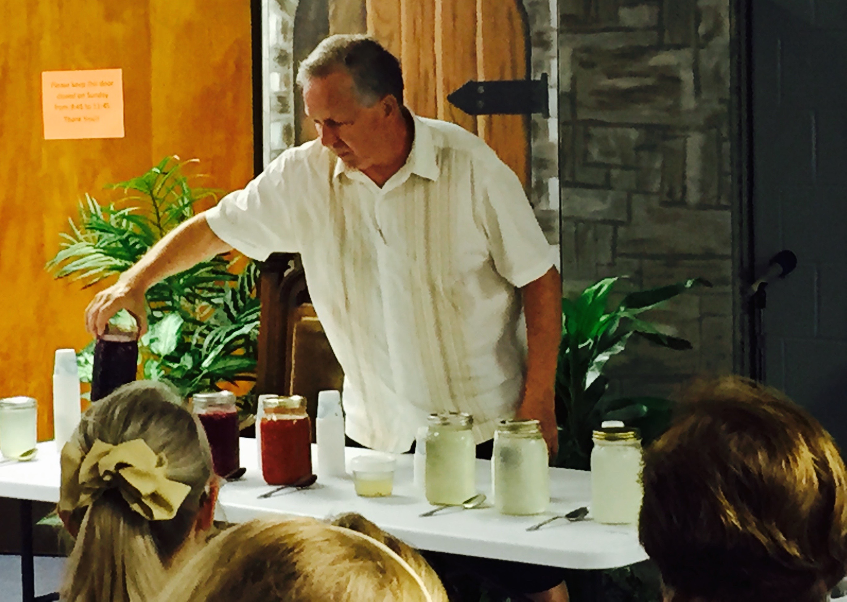 Bill @ WAPF Juice Lecture