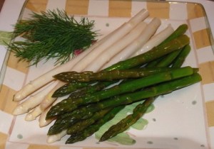 Garlicky Dill Asparagus1