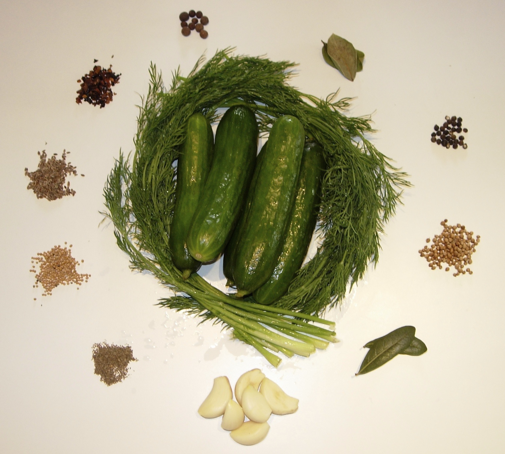 12 Ingredient Dill Pickles