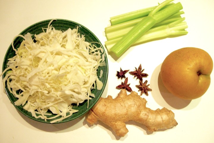Asian Pear-Ginger Slaw
