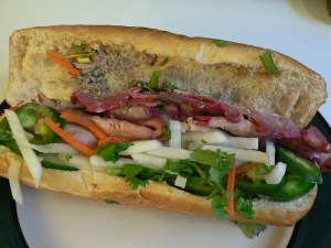 Banh mi sandwich