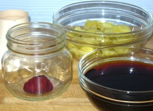 Ready to pack pickling vessel