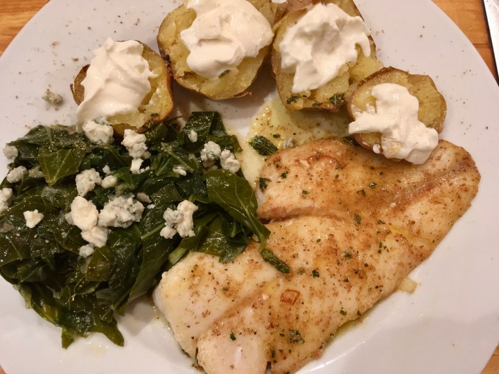 Collards Blue Cheese